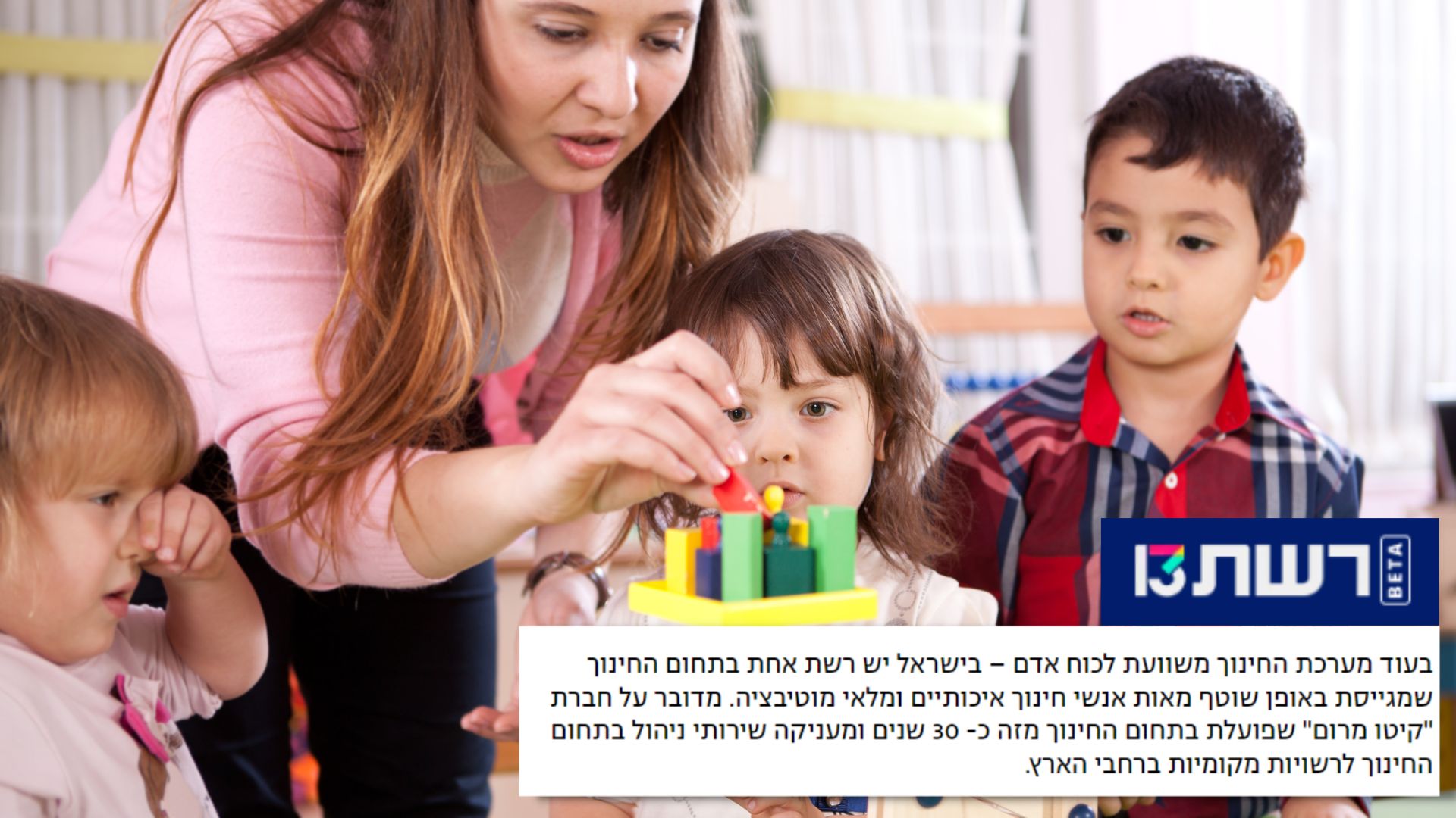 קיטו מרום באתר 'רשת 13'